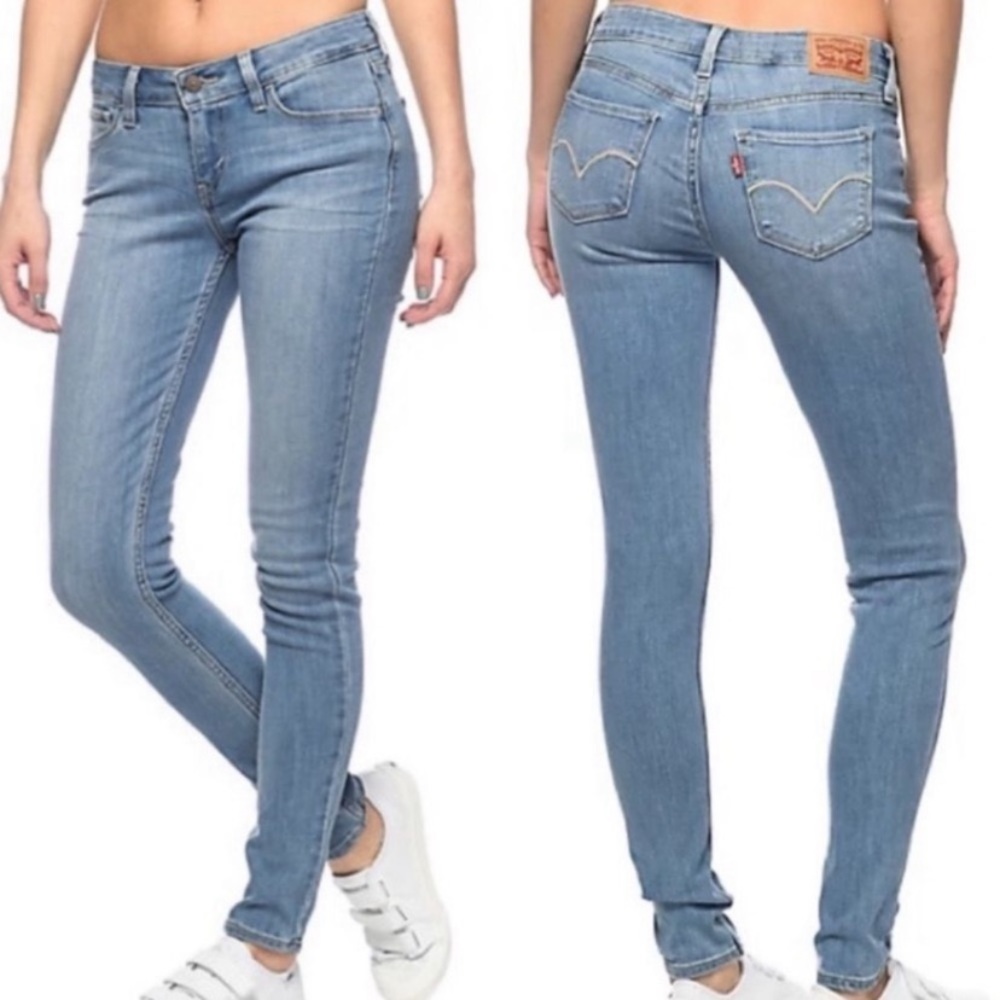 Levi’s super skinny gorgeous light wash